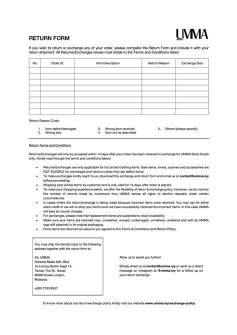 coach factory exchange policy